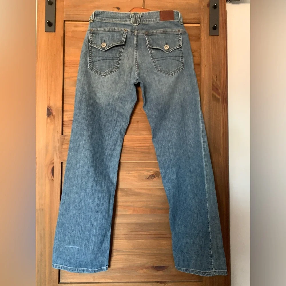 Tommy Hilfiger Red Label Denim Women low Rise jeans size 28 flare - Picture 3 of 10